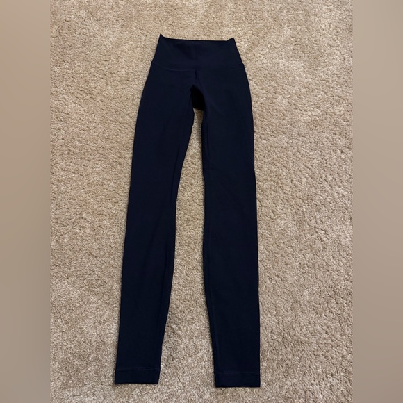 Lululemon leggings size 2 28” (true navy) - Picture 1 of 3